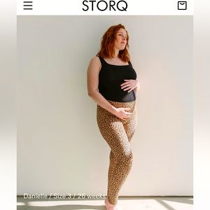 BRAND NEW • Storq Signature Leggings • leopard • size 3